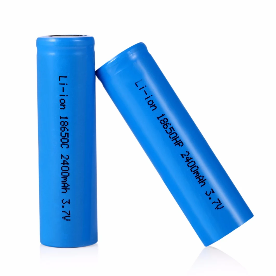 Powerful Li-ion 18650 3.7V 2500mAh Cylinder Rechargeable Battery Sold by Factory