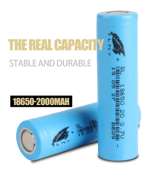 Baterías recargables Original 100% 18650 Batería de litio Celda de batería Li-ion 3.7V 2000mAh Capacidad Celda de batería
