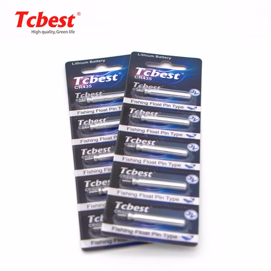 Batería especial de dióxido de manganeso y litio Cr435 435 425 3,0 V de alta calidad para pesca